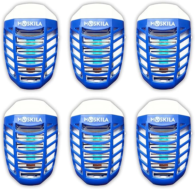 HENSITA 6 Packs Indoor Fly Zapper – Indoor Mosquito Zapper for Home – Bug Zappers for Indoor Use – Bug Zapper Indoor – Indoor Bug Zapper for Home – Bug Zapper Mosquito – Indoor Fly Zapper